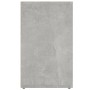 Mueble zapatero color gris hormigón 52,5x30x50 cm en Armarios y almacenamiento | Comprar online en Foru.es
