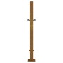 Puerta de jardín acero corten diseño hierba 105x105 cm de vidaXL, Puertas de jardín - Ref: Foro24-153227, Precio: 156,27 €, D...