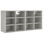 Muebles zapatero 2 uds color gris hormigón 52,5x30x50 cm en Armarios y almacenamiento | Comprar online en Foru.es