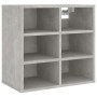Muebles zapatero 2 uds color gris hormigón 52,5x30x50 cm en Armarios y almacenamiento | Comprar online en Foru.es
