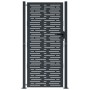 Puerta de jardín acero gris antracita diseño cuadrado 105x205cm de vidaXL, Puertas de jardín - Ref: Foro24-153195, Precio: 27...