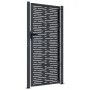 Anthrazitgraues Gartentor aus Stahl im quadratischen Design 105x205cm von vidaXL, Gartentore - Ref: Foro24-153195, Preis: 269...