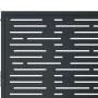 Anthrazitgraues Gartentor aus Stahl im quadratischen Design 105x205cm von vidaXL, Gartentore - Ref: Foro24-153195, Preis: 269...