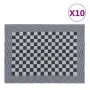 Paños de cocina 10 uds algodón azul y blanco 50x70 cm de vidaXL, Paños de cocina - Ref: Foro24-136279, Precio: 26,51 €, Descu...