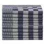 Paños de cocina 10 uds algodón azul y blanco 50x70 cm de vidaXL, Paños de cocina - Ref: Foro24-136279, Precio: 27,04 €, Descu...