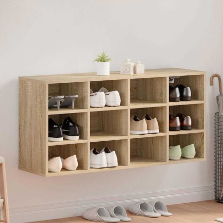 Armario Zapatero con estante Roble Sonoma 103 x 30 x 51 cm en Zapateros y organizadores de calzado | Comprar online en Foru.es