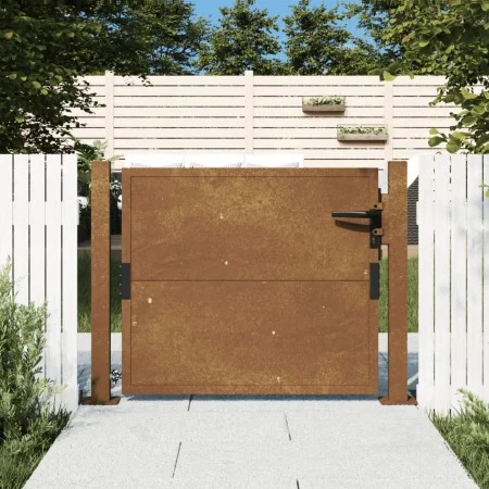 Corten steel garden gate 105x80 cm by vidaXL, garden gates - Ref: Foro24-153202, Price: 115,14 €, Discount: %