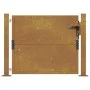 Gartentor aus Cortenstahl 105x80 cm von vidaXL, Gartentore - Ref: Foro24-153202, Preis: 115,14 €, Rabatt: %