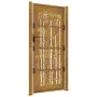 Gartentor aus Cortenstahl, Bambusdesign, 105 x 180 cm von vidaXL, Gartentore - Ref: Foro24-153188, Preis: 218,91 €, Rabatt: %