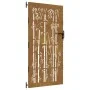 Puerta de jardín acero corten diseño bambú 85x200 cm de vidaXL, Puertas de jardín - Ref: Foro24-153237, Precio: 205,72 €, Des...
