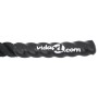 Cuerda de batalla poliéster negro 9 m 6,8 kg de vidaXL, Accesorios de máquinas de cardio - Ref: Foro24-94266, Precio: 53,66 €...