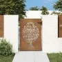Corten steel garden gate tree design 85x150 cm by vidaXL, garden gates - Ref: Foro24-153211, Price: 183,23 €, Discount: %
