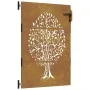 Corten steel garden gate tree design 85x150 cm by vidaXL, garden gates - Ref: Foro24-153211, Price: 183,23 €, Discount: %