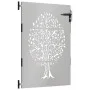 Corten steel garden gate tree design 85x150 cm by vidaXL, garden gates - Ref: Foro24-153211, Price: 183,23 €, Discount: %