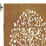 Puerta de jardín acero corten diseño árbol 85x150 cm de vidaXL, Puertas de jardín - Ref: Foro24-153211, Precio: 185,32 €, Des...