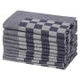 Paños de cocina 50 uds algodón azul y blanco 50x70 cm de vidaXL, Paños de cocina - Ref: Foro24-136281, Precio: 72,91 €, Descu...