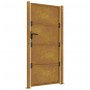 Puerta de jardín acero corten 105x180 cm de vidaXL, Puertas de jardín - Ref: Foro24-153206, Precio: 255,59 €, Descuento: %