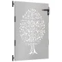 Gartentor aus Cortenstahl, Baumdesign, 85 x 125 cm von vidaXL, Gartentore - Ref: Foro24-153210, Preis: 135,88 €, Rabatt: %