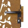 Puerta de jardín acero corten diseño árbol 85x125 cm de vidaXL, Puertas de jardín - Ref: Foro24-153210, Precio: 139,36 €, Des...