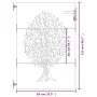 Gartentor aus Cortenstahl, Baumdesign, 85 x 125 cm von vidaXL, Gartentore - Ref: Foro24-153210, Preis: 135,88 €, Rabatt: %