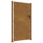 Puerta de jardín acero corten 105x205 cm de vidaXL, Puertas de jardín - Ref: Foro24-153267, Precio: 235,28 €, Descuento: %