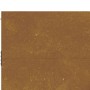 Puerta de jardín acero corten 105x205 cm de vidaXL, Puertas de jardín - Ref: Foro24-153267, Precio: 235,28 €, Descuento: %