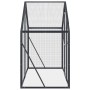 Pajarera de aluminio gris antracita 179x100x185 m de vidaXL, Pies y jaulas para pájaros - Ref: Foro24-152260, Precio: 424,56 ...