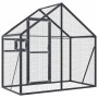 Pajarera de aluminio gris antracita 179x100x185 m de vidaXL, Pies y jaulas para pájaros - Ref: Foro24-152260, Precio: 424,56 ...
