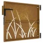 Gartentor aus Cortenstahl, Grasdesign, 85 x 100 cm von vidaXL, Gartentore - Ref: Foro24-153221, Preis: 114,56 €, Rabatt: %