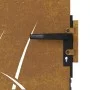 Puerta de jardín acero corten diseño hierba 85x100 cm de vidaXL, Puertas de jardín - Ref: Foro24-153221, Precio: 114,56 €, De...