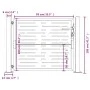 Gartentor aus Cortenstahl, quadratisches Design, 105 x 105 cm von vidaXL, Gartentore - Ref: Foro24-153197, Preis: 166,33 €, R...