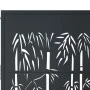 Anthrazitgraues Gartentor aus Stahl mit Bambusdesign, 105 x 205 cm von vidaXL, Gartentore - Ref: Foro24-153183, Preis: 309,74...