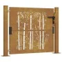 Gartentor aus Cortenstahl, Bambusdesign, 105 x 80 cm von vidaXL, Gartentore - Ref: Foro24-153184, Preis: 136,02 €, Rabatt: %