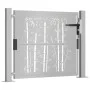 Gartentor aus Cortenstahl, Bambusdesign, 105 x 80 cm von vidaXL, Gartentore - Ref: Foro24-153184, Preis: 136,02 €, Rabatt: %