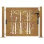 Corten steel garden gate bamboo design 105x80 cm by vidaXL, garden gates - Ref: Foro24-153184, Price: 136,02 €, Discount: %