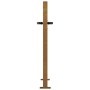 Puerta de jardín acero corten diseño bambú 105x80 cm de vidaXL, Puertas de jardín - Ref: Foro24-153184, Precio: 138,81 €, Des...