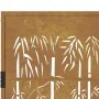 Gartentor aus Cortenstahl, Bambusdesign, 105 x 80 cm von vidaXL, Gartentore - Ref: Foro24-153184, Preis: 136,02 €, Rabatt: %