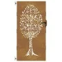Gartentor aus Cortenstahl, Baumdesign, 85 x 175 cm von vidaXL, Gartentore - Ref: Foro24-153212, Preis: 192,12 €, Rabatt: %