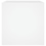 Jardinera blanca 40x40x40 cm de madera de ingeniería en Macetas y jardineras | Comprar online en Foru.es