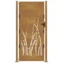 Gartentor aus Cortenstahl, Grasdesign, 105 x 180 cm von vidaXL, Gartentore - Ref: Foro24-153176, Preis: 292,32 €, Rabatt: %