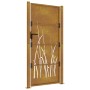 Puerta de jardín acero corten diseño hierba 105x180 cm de vidaXL, Puertas de jardín - Ref: Foro24-153176, Precio: 296,51 €, D...