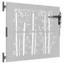 Puerta de jardín acero corten diseño bambú 85x75 cm de vidaXL, Puertas de jardín - Ref: Foro24-153232, Precio: 95,90 €, Descu...