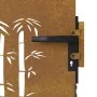 Corten steel garden gate bamboo design 85x75 cm by vidaXL, garden gates - Ref: Foro24-153232, Price: 101,57 €, Discount: %
