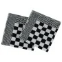 Juego de paños 10 unidades algodón negro y blanco de vidaXL, Toallas - Ref: Foro24-136291, Precio: 22,49 €, Descuento: %