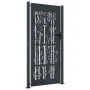 Anthrazitgraues Gartentor aus Stahl mit Bambusdesign 105x180 cm von vidaXL, Gartentore - Ref: Foro24-153182, Preis: 265,63 €,...