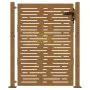 Corten steel garden gate square design 105x155 cm by vidaXL, garden gates - Ref: Foro24-153253, Price: 213,08 €, Discount: %