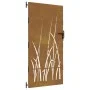 Gartentor aus Cortenstahl, Grasdesign, 85 x 200 cm von vidaXL, Gartentore - Ref: Foro24-153225, Preis: 195,25 €, Rabatt: %
