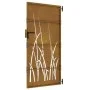Gartentor aus Cortenstahl, Grasdesign, 85 x 200 cm von vidaXL, Gartentore - Ref: Foro24-153225, Preis: 195,25 €, Rabatt: %
