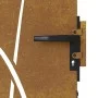 Corten steel garden gate grass design 85x200 cm by vidaXL, garden gates - Ref: Foro24-153225, Price: 195,25 €, Discount: %