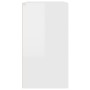 Armario de maquillaje madera blanco brillante 80x40x75 cm en Armarios y almacenamiento | Comprar online en Foru.es